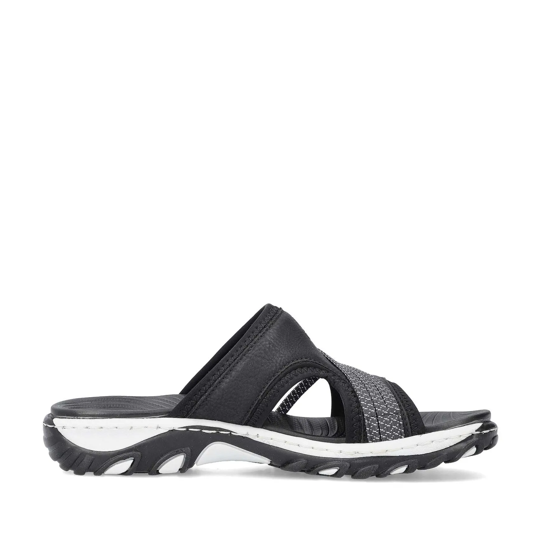 Rieker Women'S Mules Asphalt Black