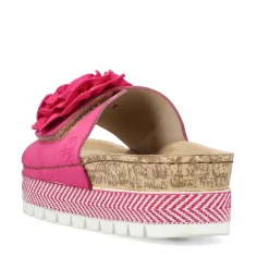 Rieker Women'S Mules Blood Pink
