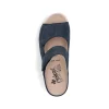 Rieker Women'S Mules Blue Gray