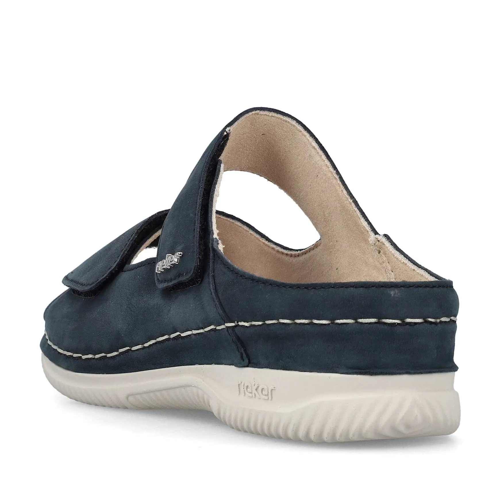Rieker Women'S Mules Blue Gray