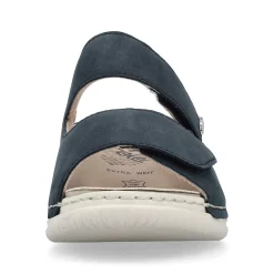 Rieker Women'S Mules Blue Gray