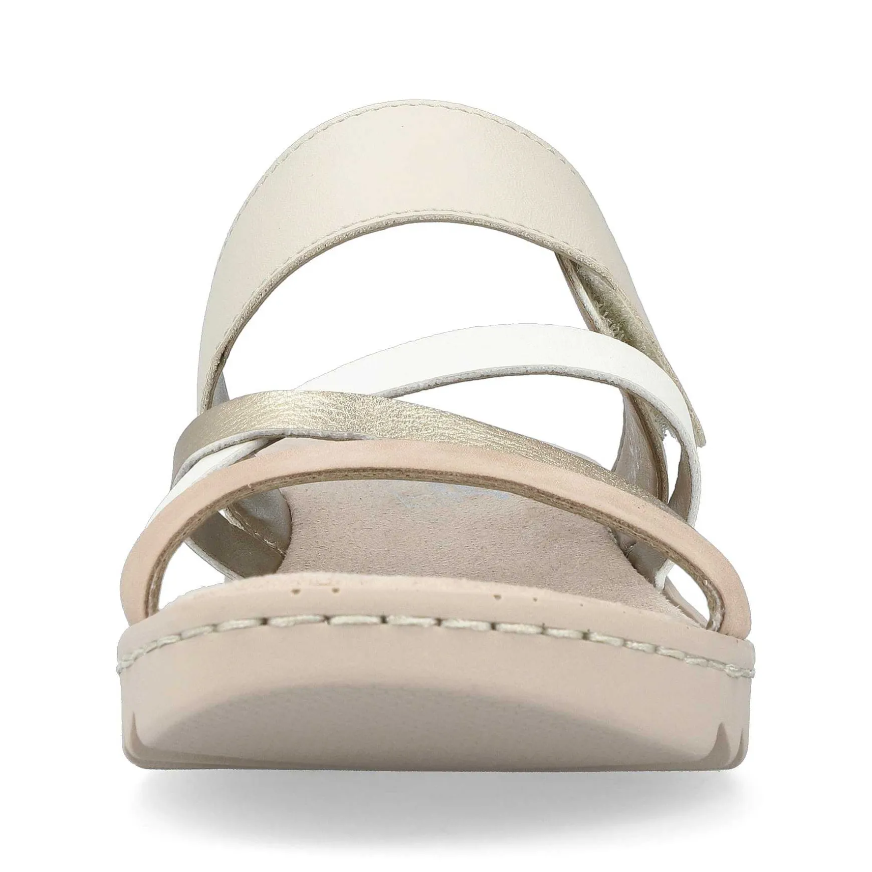 Rieker Women'S Mules Champagne Soft Pink