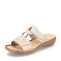 Rieker Women'S Mules Clay Beige