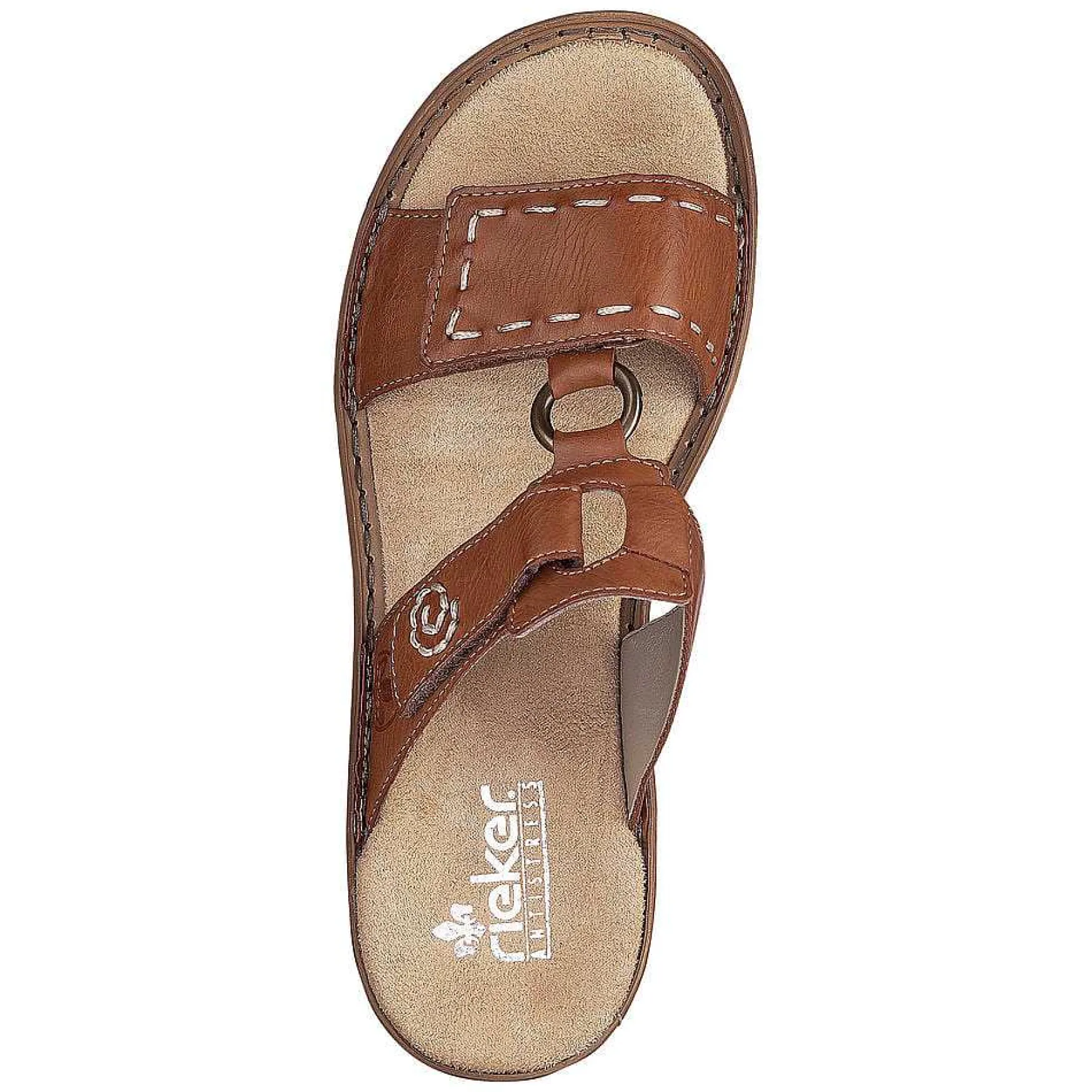 Rieker Women'S Mules Coffee Brown