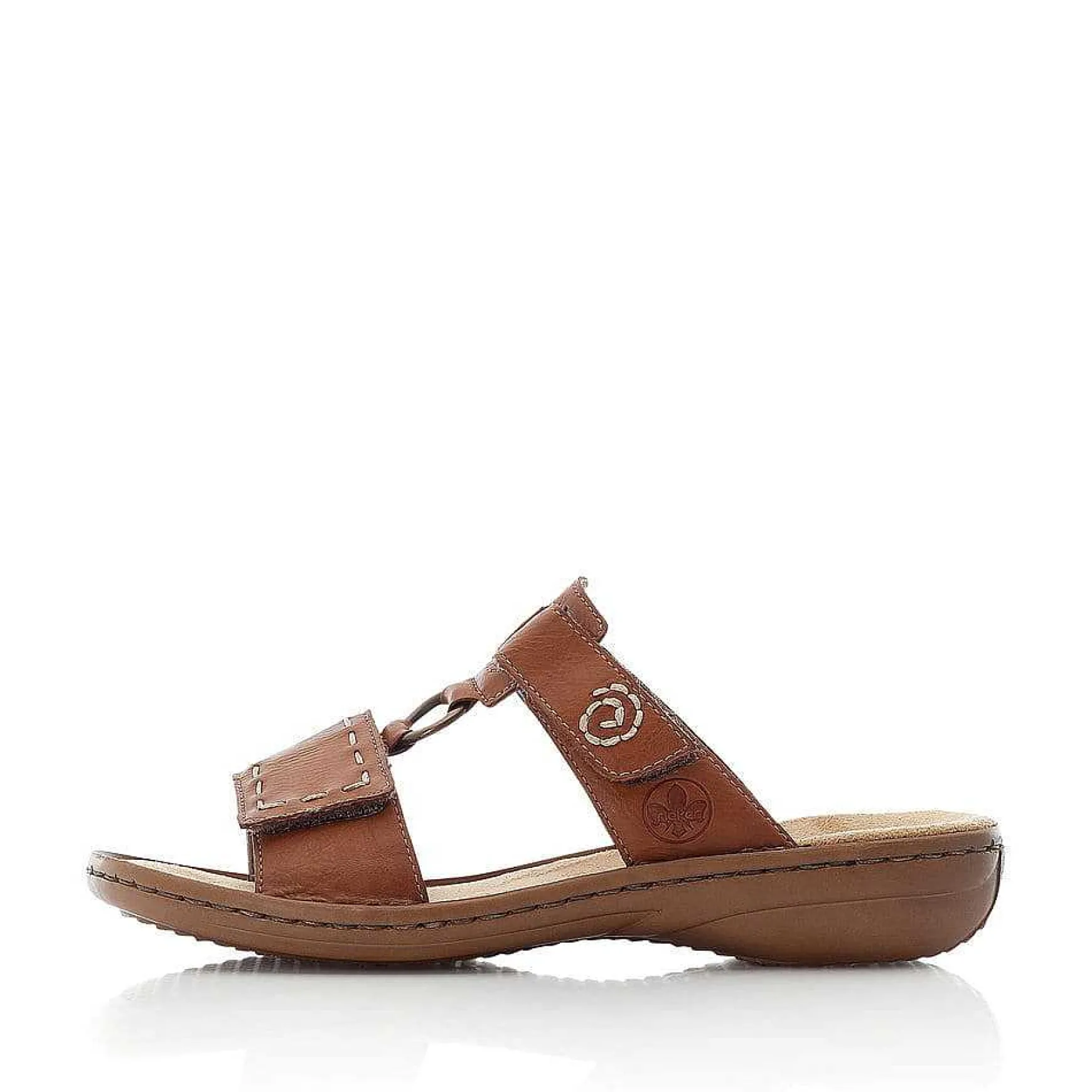 Rieker Women'S Mules Coffee Brown