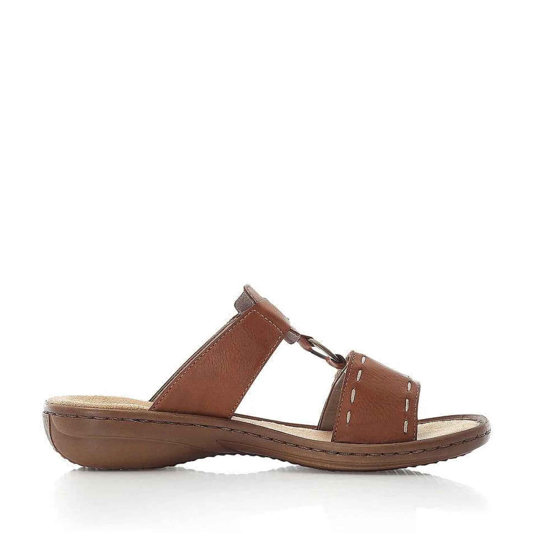 Rieker Women'S Mules Coffee Brown