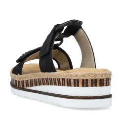 Rieker Women'S Mules Deep Black