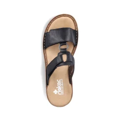 Rieker Women'S Mules Deep Black