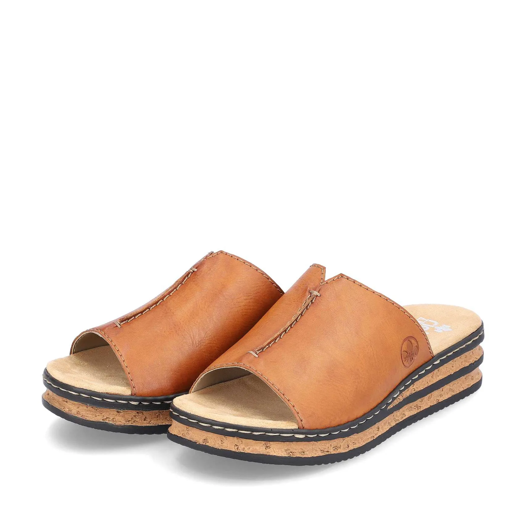 Rieker Women'S Mules Espresso Brown