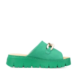 Rieker Women'S Mules Grass Green