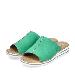 Rieker Women'S Mules Grass Green
