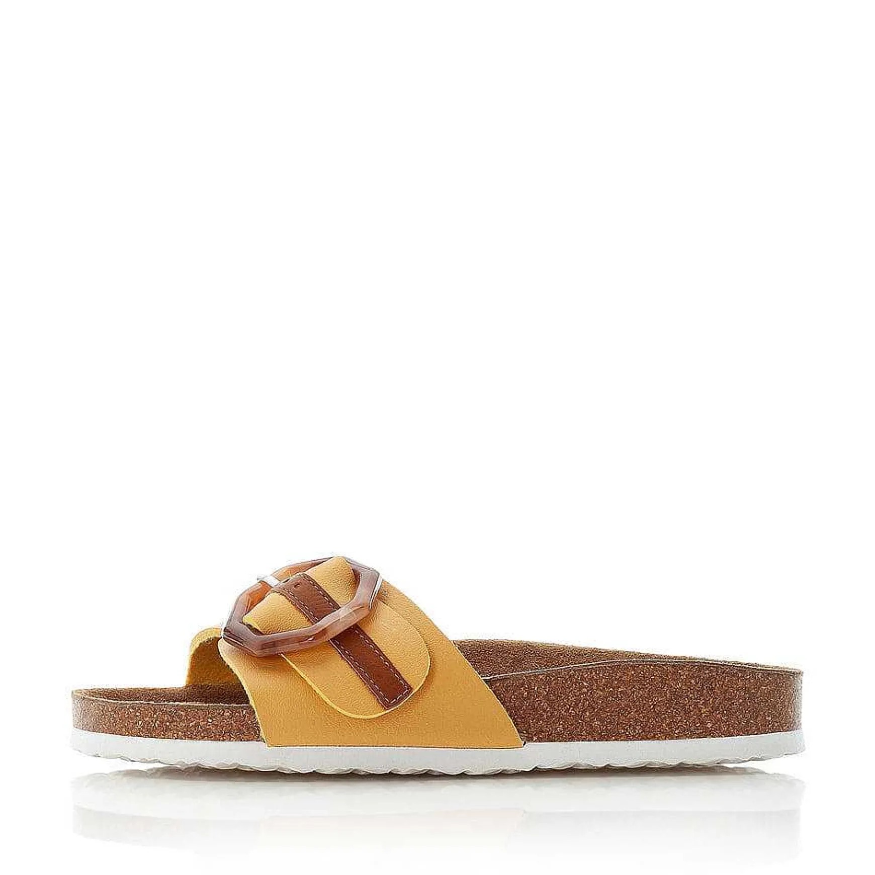 Rieker Women'S Mules Honey Yellow