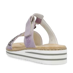 Rieker Women'S Mules In Lilac Colors