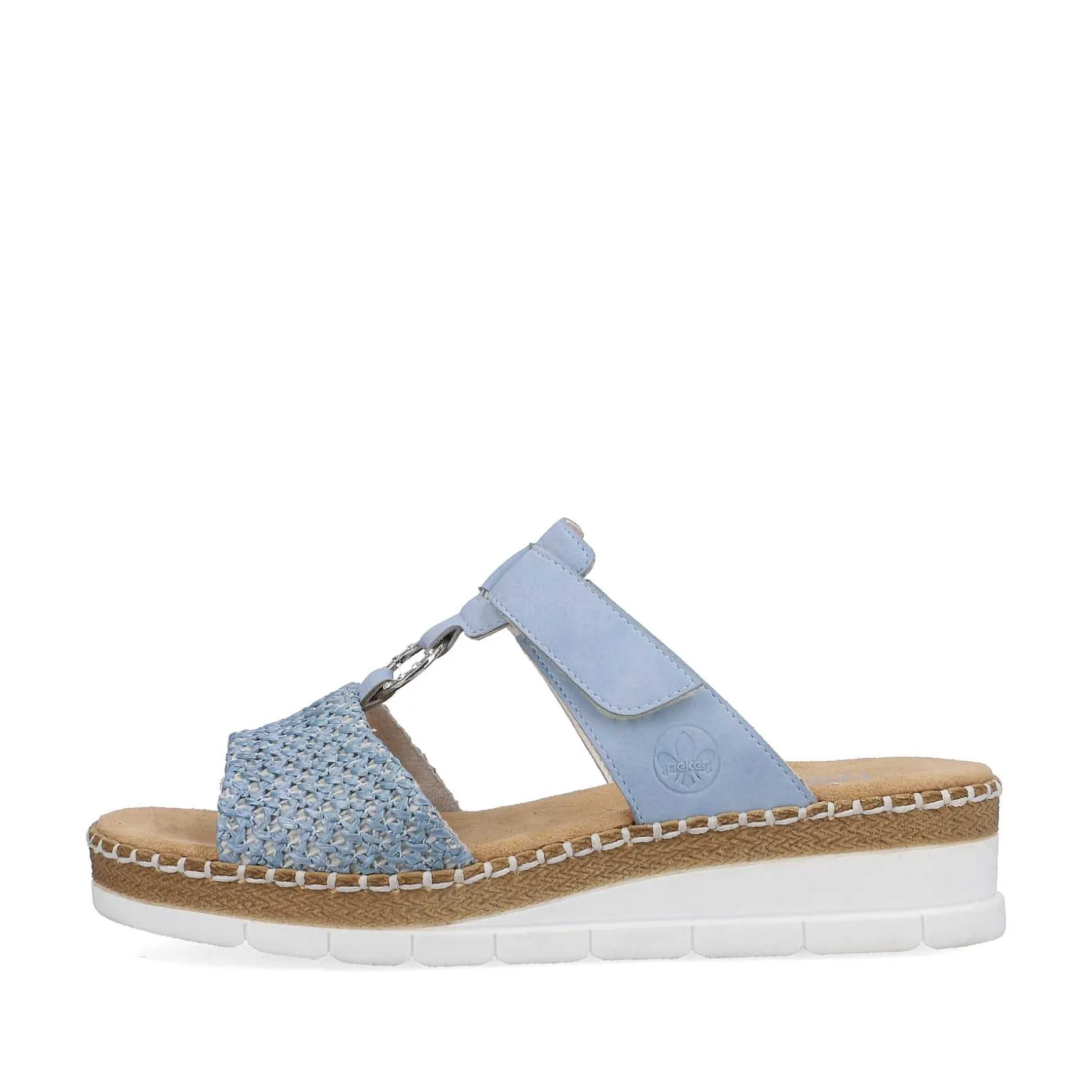 Rieker Women'S Mules Light Blue