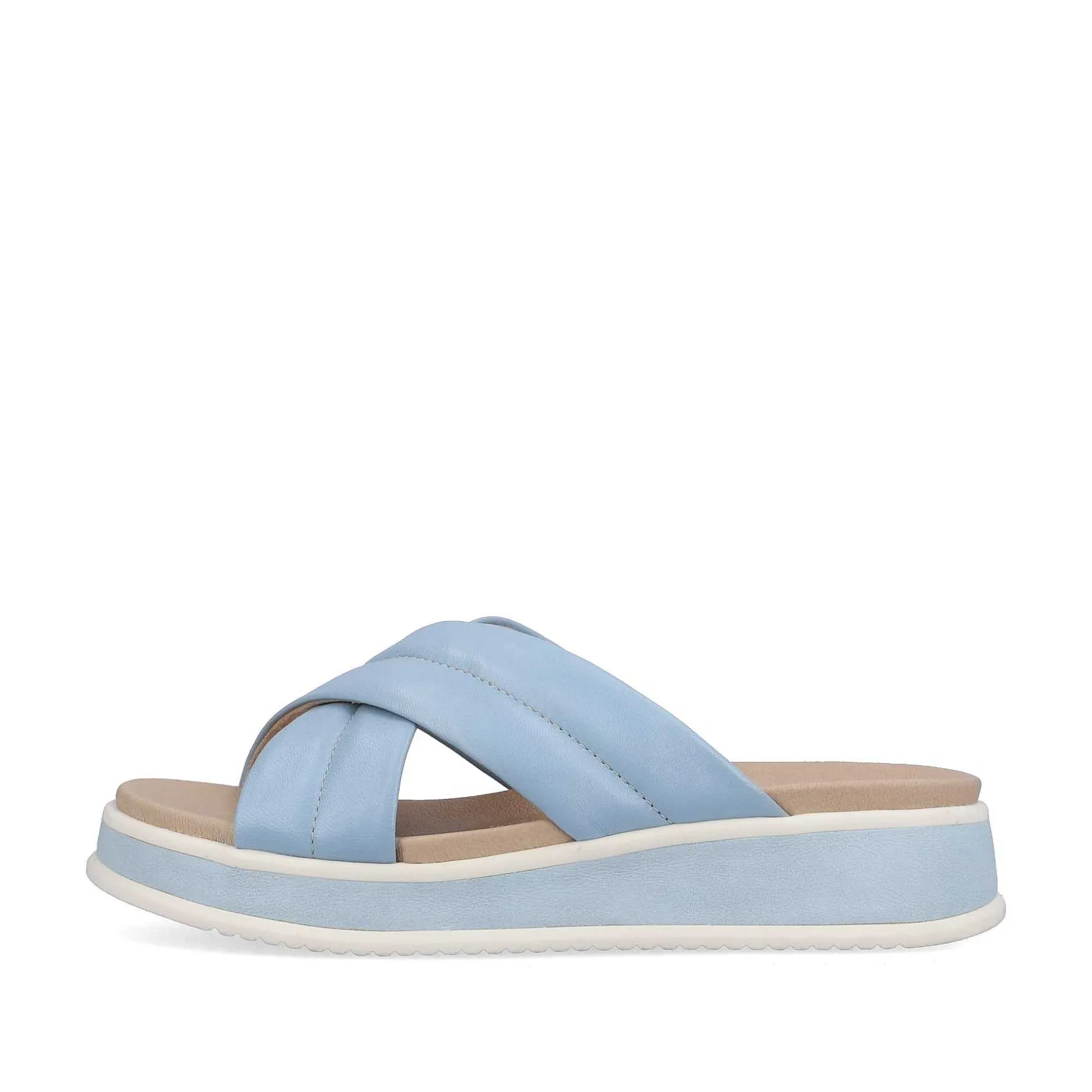 Rieker Women'S Mules Light Summer Blue
