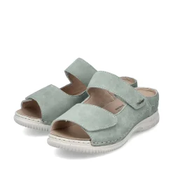 Rieker Women'S Mules Light Green