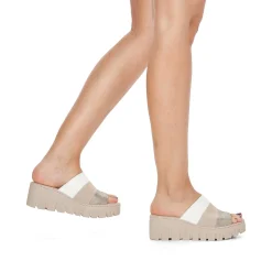 Rieker Women'S Mules Light Beige