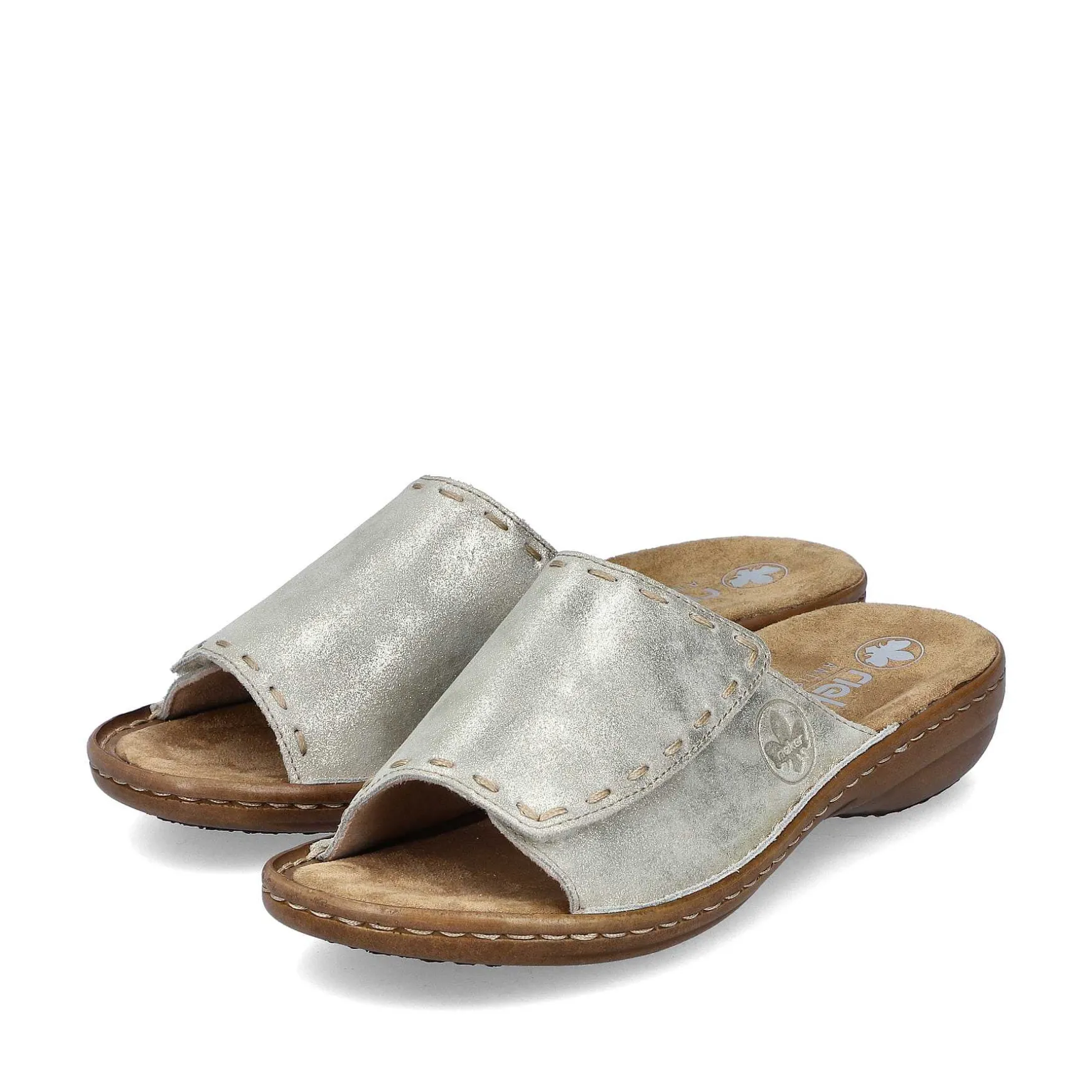 Rieker Women'S Mules Light Beige