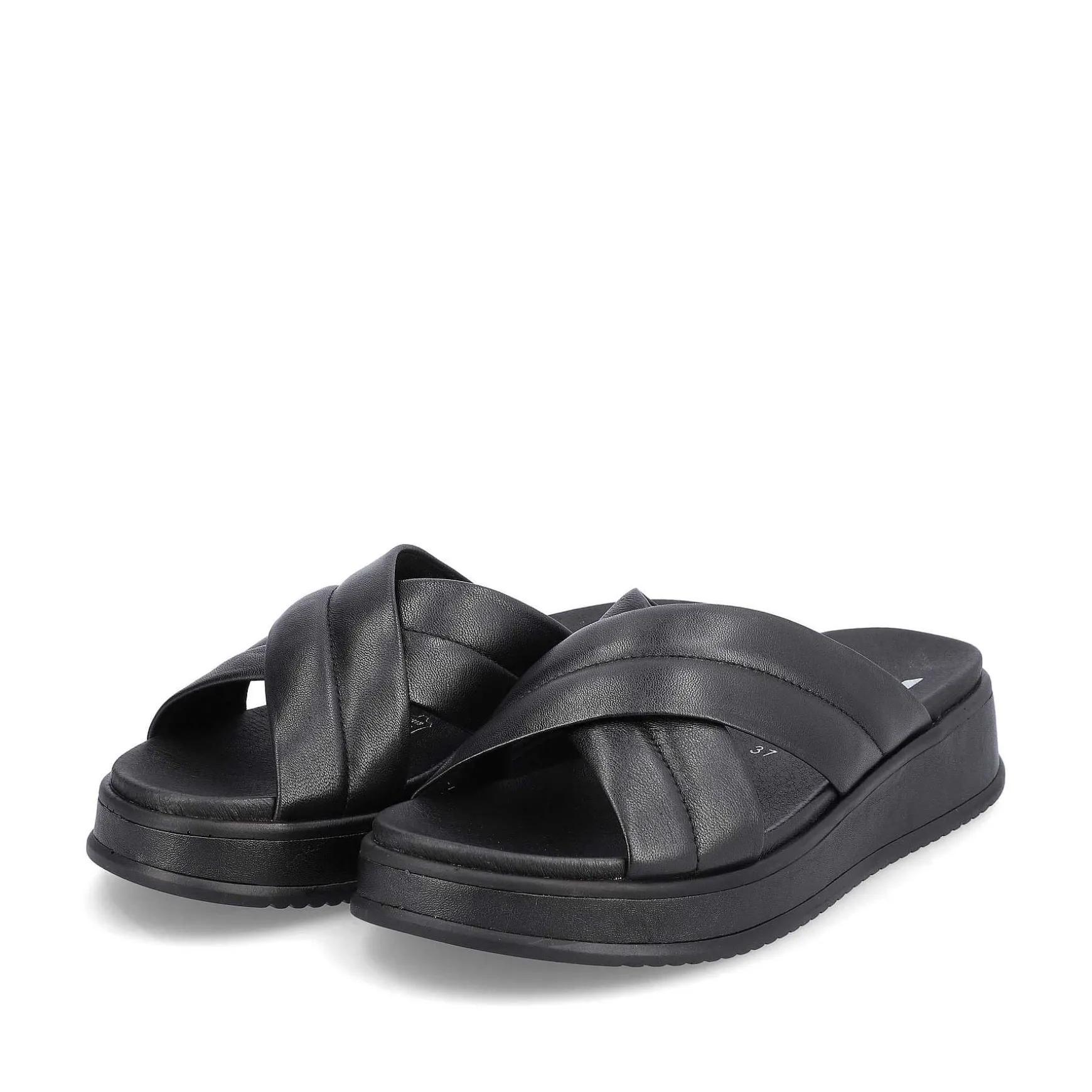 Rieker Women'S Mules Midnight Black
