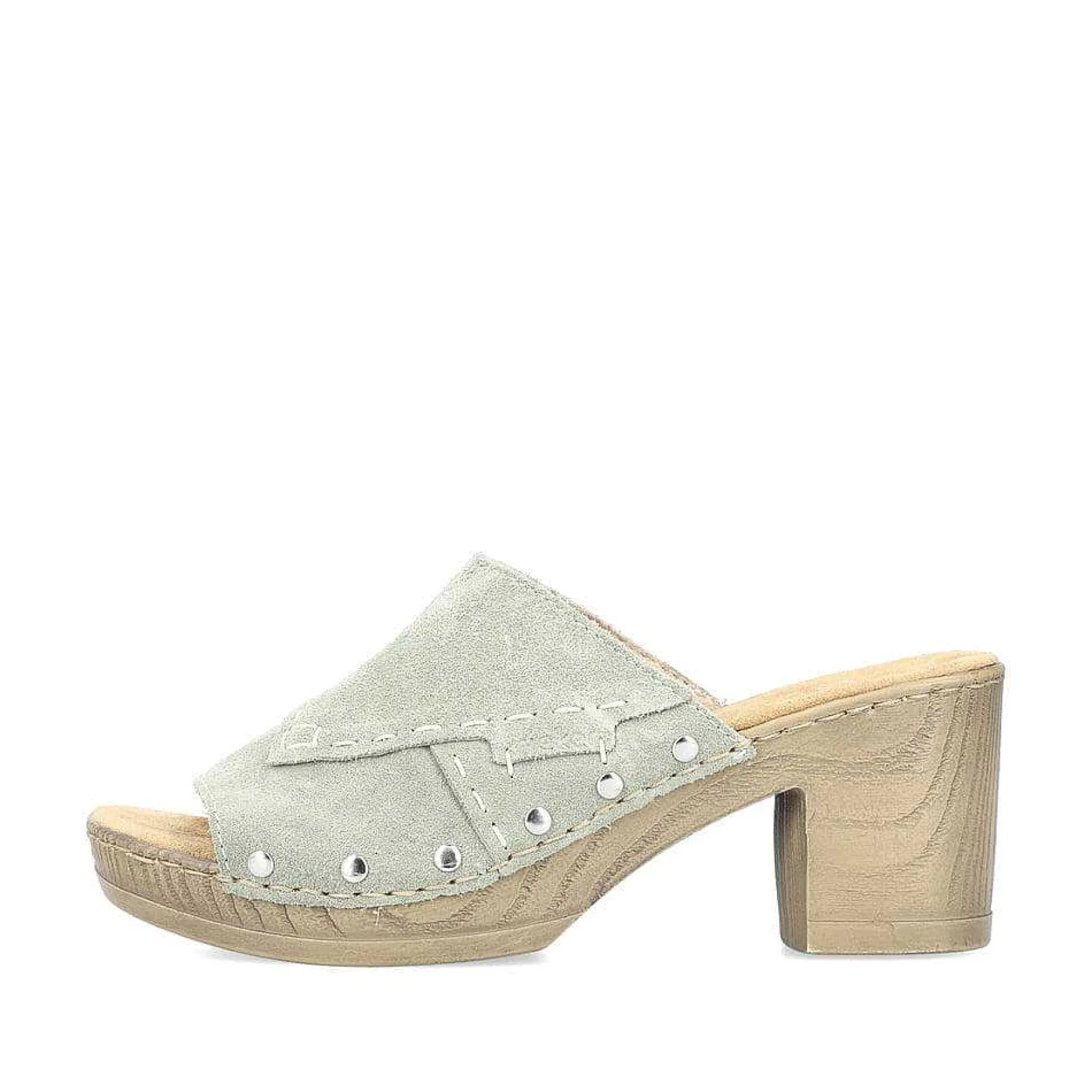Rieker Women'S Mules Mint Green