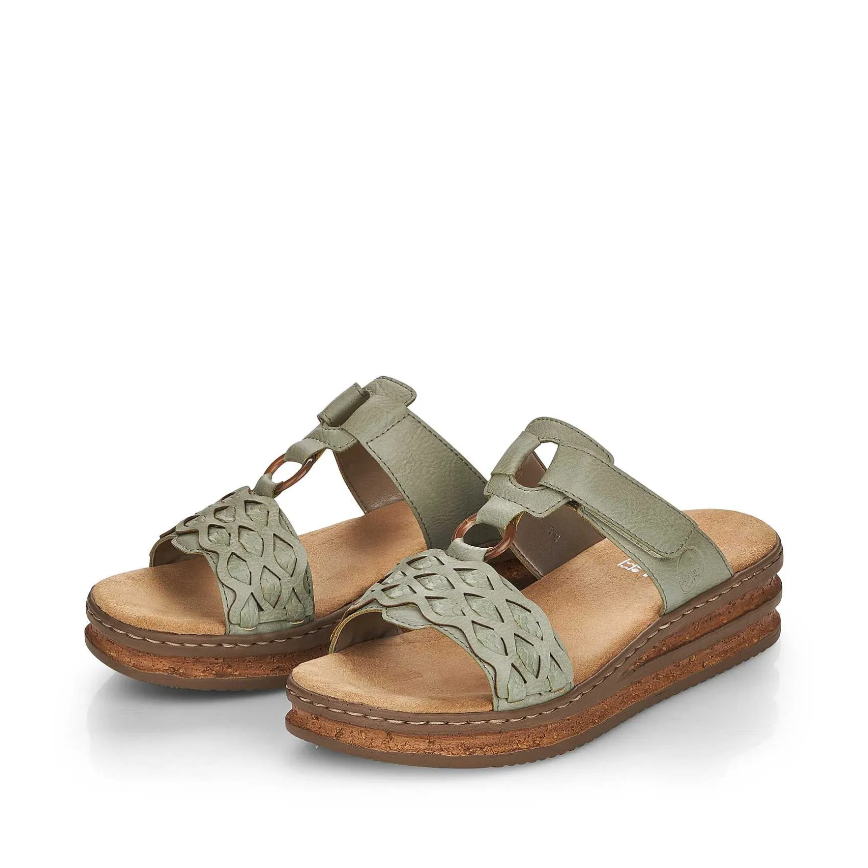 Rieker Women'S Mules Mint Green