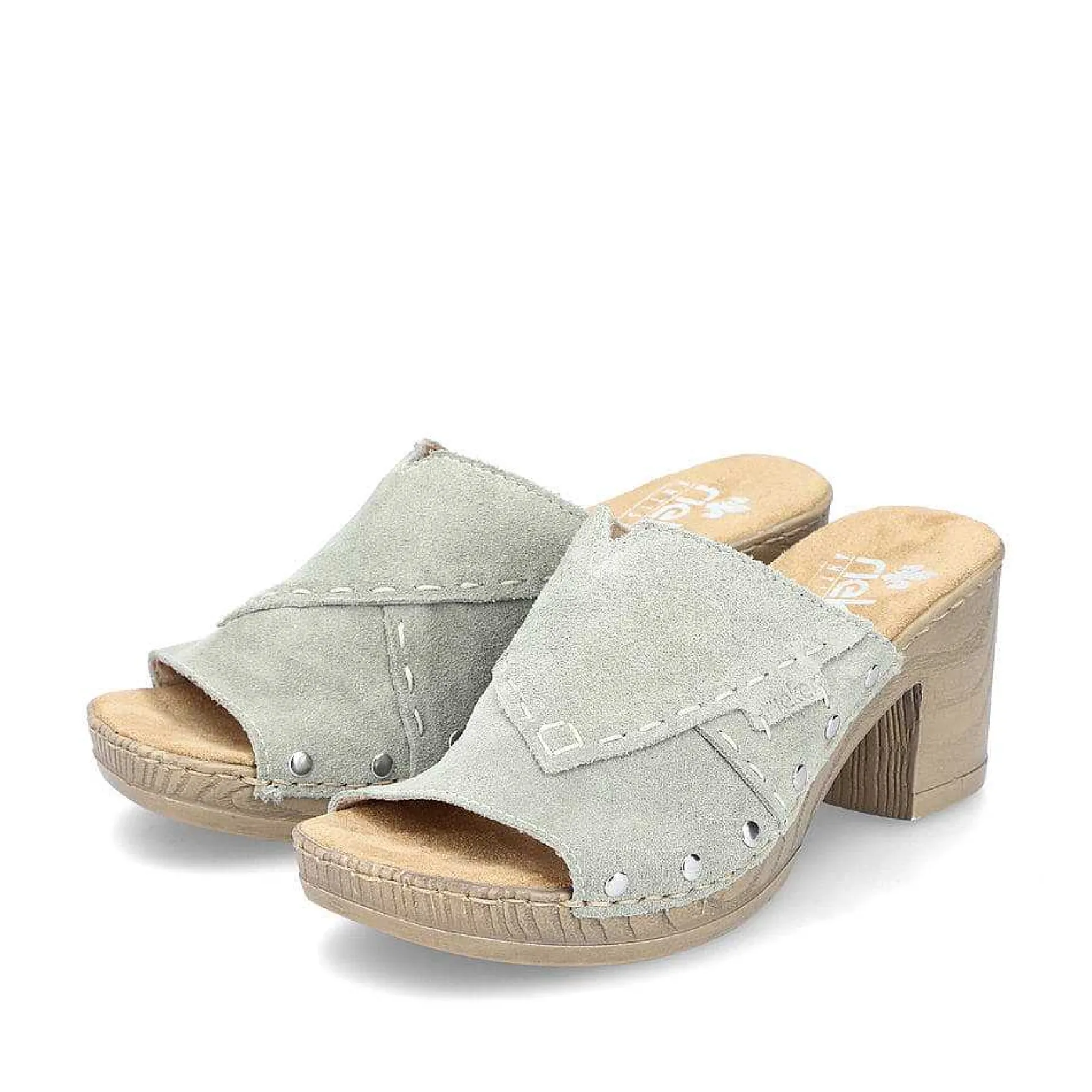 Rieker Women'S Mules Mint Green