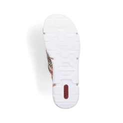 Rieker Women'S Mules Multi-Light Brown