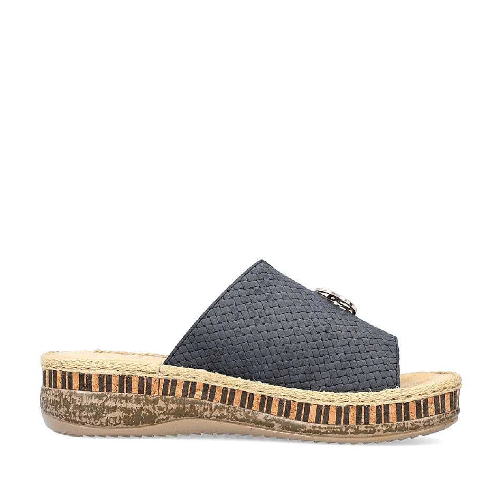 Rieker Women'S Mules Navy Blue