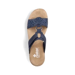 Rieker Women'S Mules Navy Blue