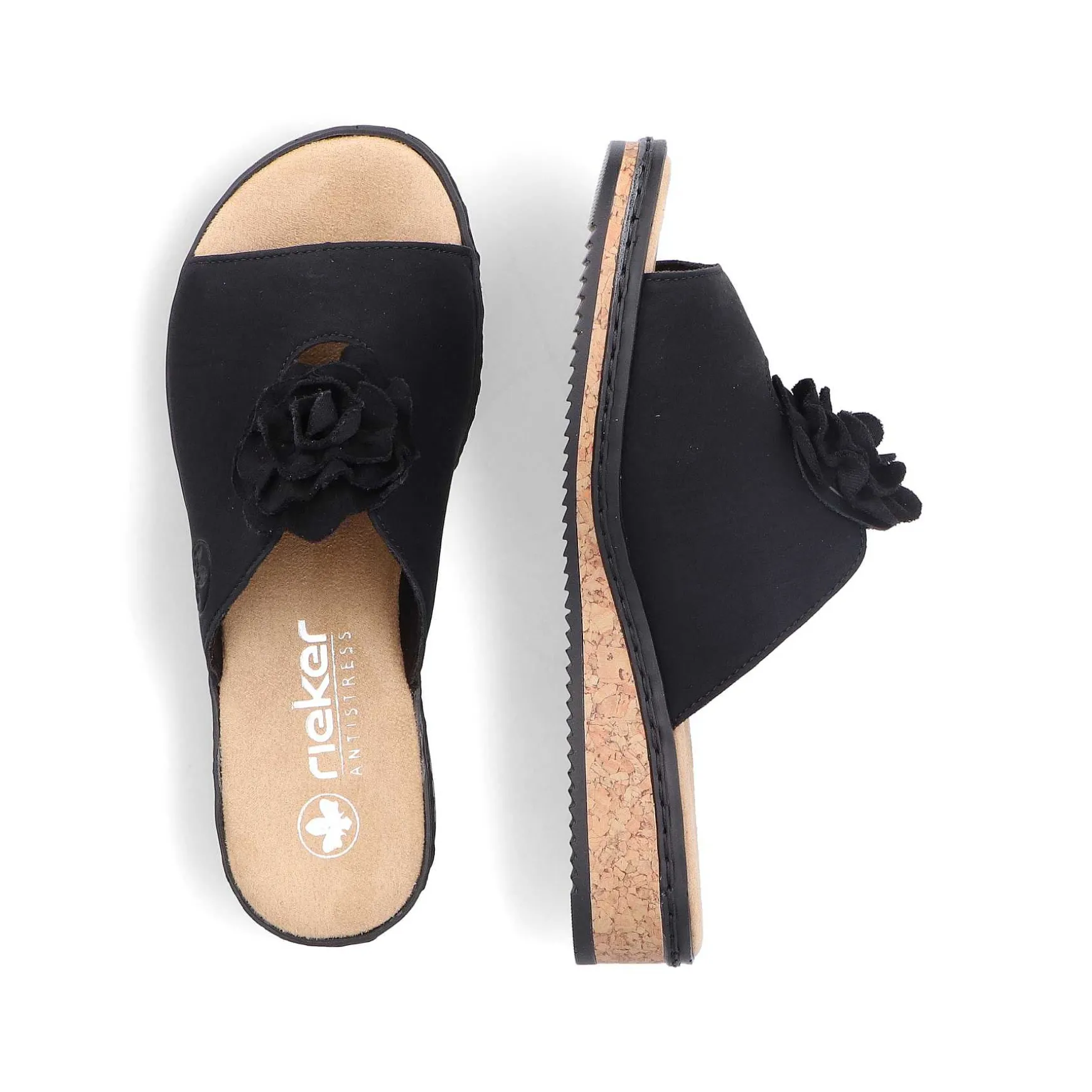 Rieker Women'S Mules Night Black