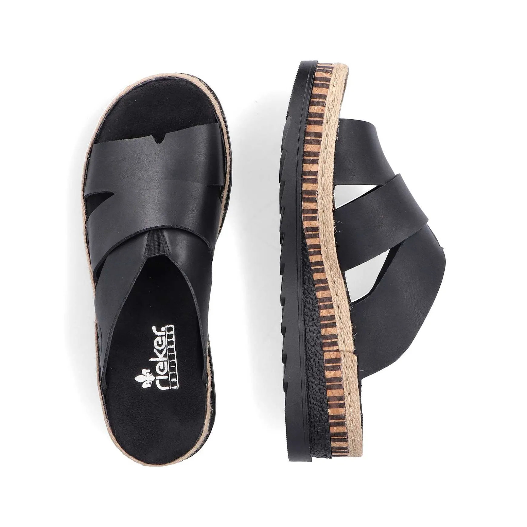 Rieker Women'S Mules Night Black