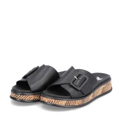 Rieker Women'S Mules Night Black