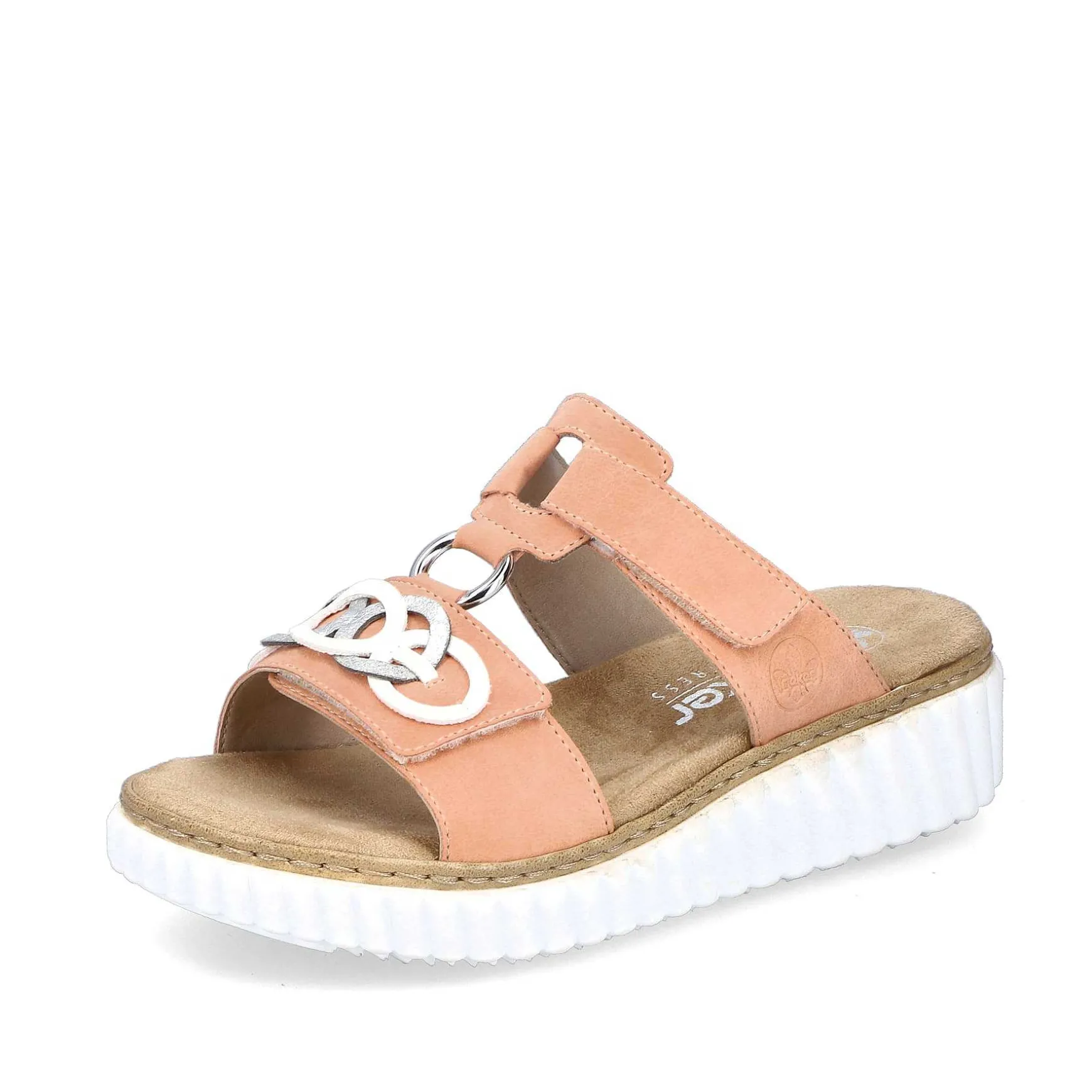 Rieker Women'S Mules Peach