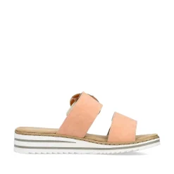 Rieker Women'S Mules Peach