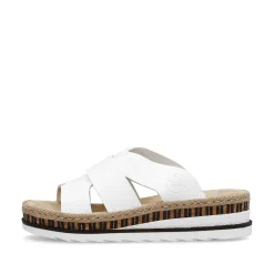 Rieker Women'S Mules Pure White
