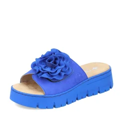 Rieker Women'S Mules Royal Blue