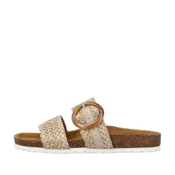 Rieker Women'S Mules Sand Beige