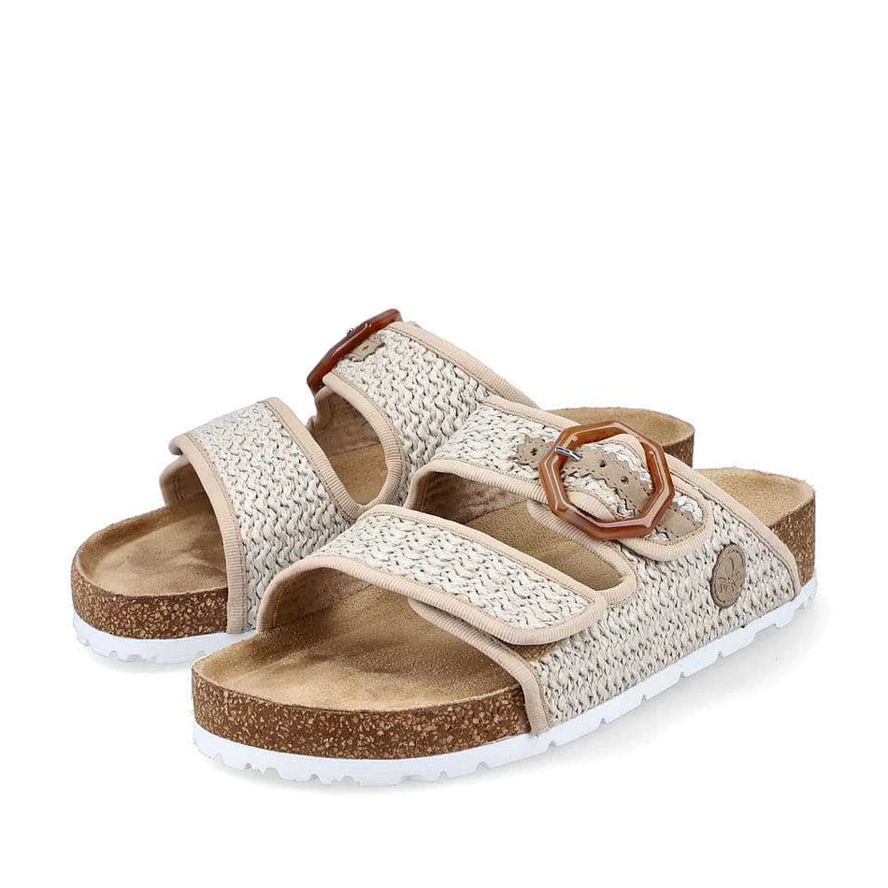 Rieker Women'S Mules Sand Beige