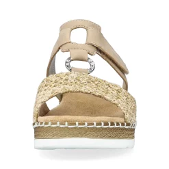 Rieker Women'S Mules Sand Beige