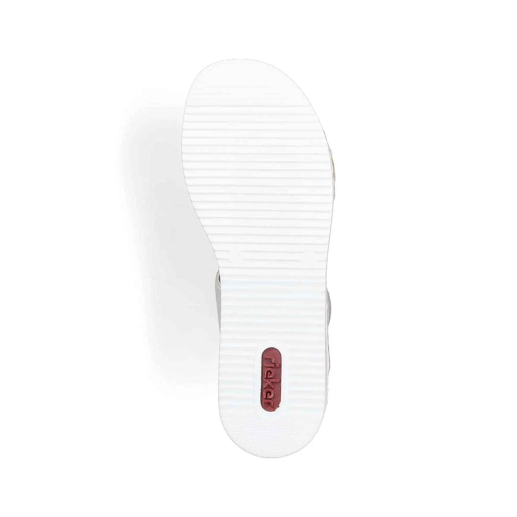 Rieker Women'S Mules Silver Gray