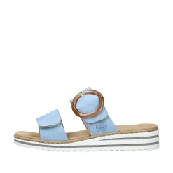 Rieker Women'S Mules Sky Blue