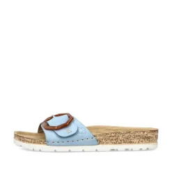 Rieker Women'S Mules Sky Blue