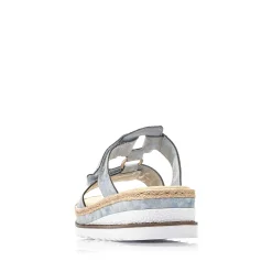 Rieker Women'S Mules Sky Blue