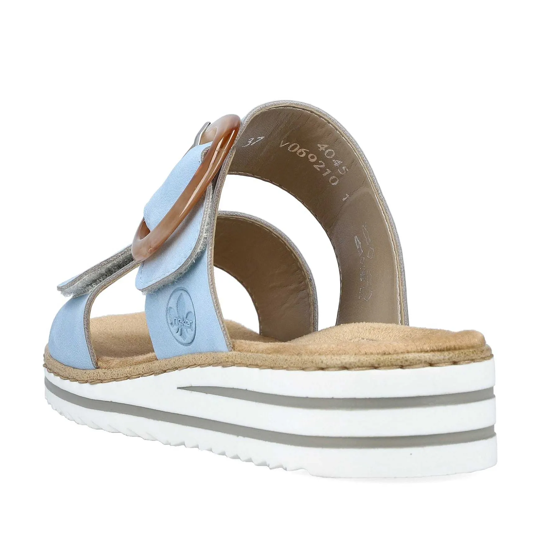 Rieker Women'S Mules Sky Blue