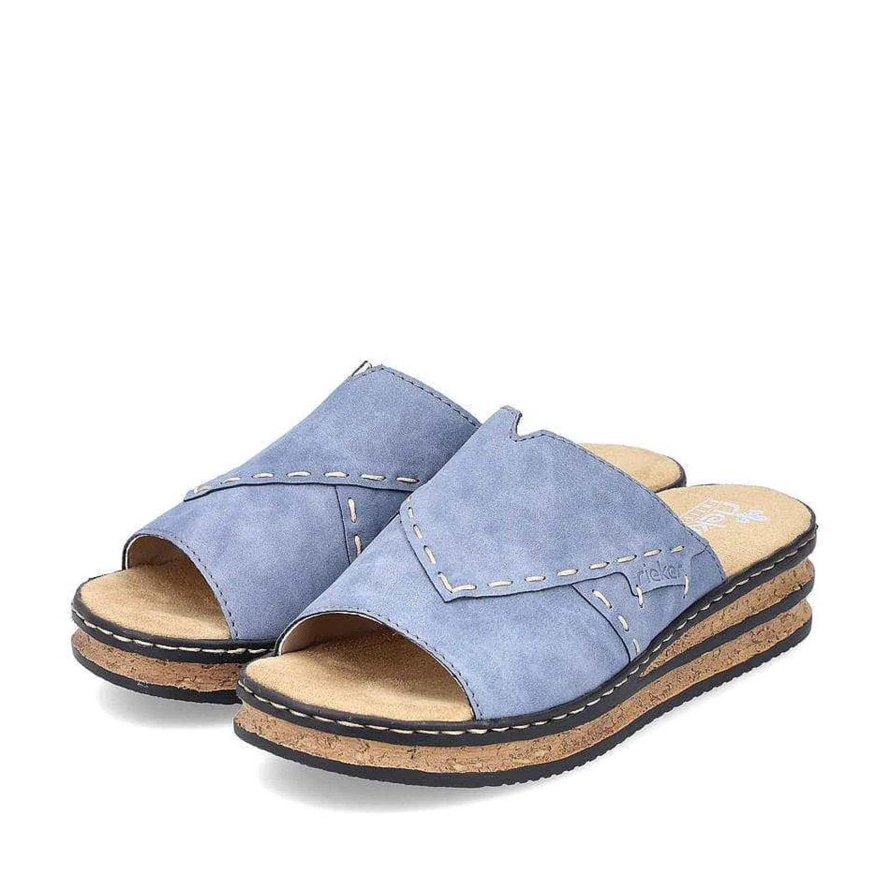 Rieker Women'S Mules Sky Blue