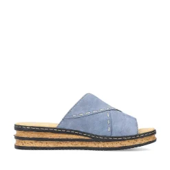 Rieker Women'S Mules Sky Blue