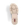 Rieker Women'S Mules Slate Blue-Dust Gray