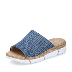 Rieker Women'S Mules Slate Blue