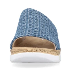 Rieker Women'S Mules Slate Blue