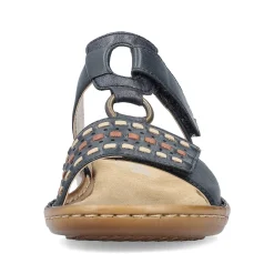 Rieker Women'S Mules Steel Blue